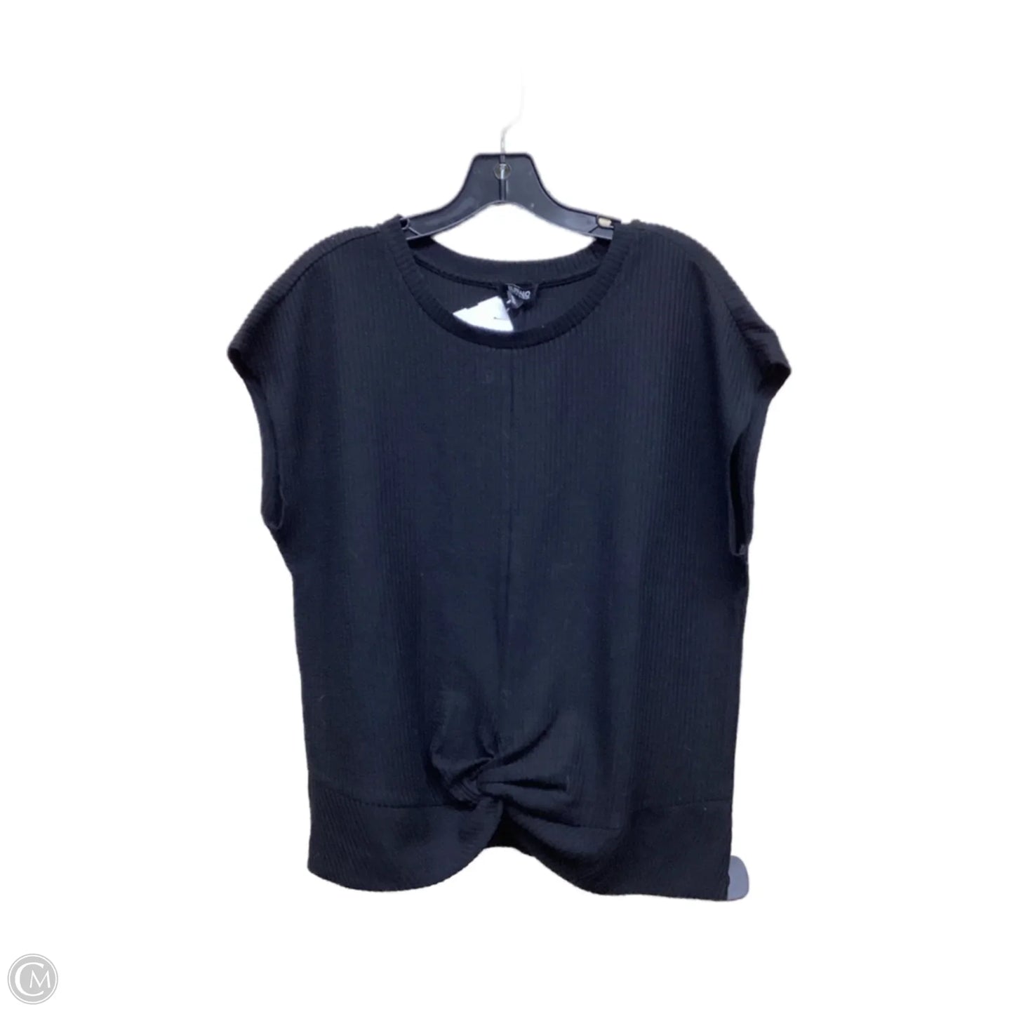 Top Short Sleeve By Buffalo David Bitton In Black, Size: M