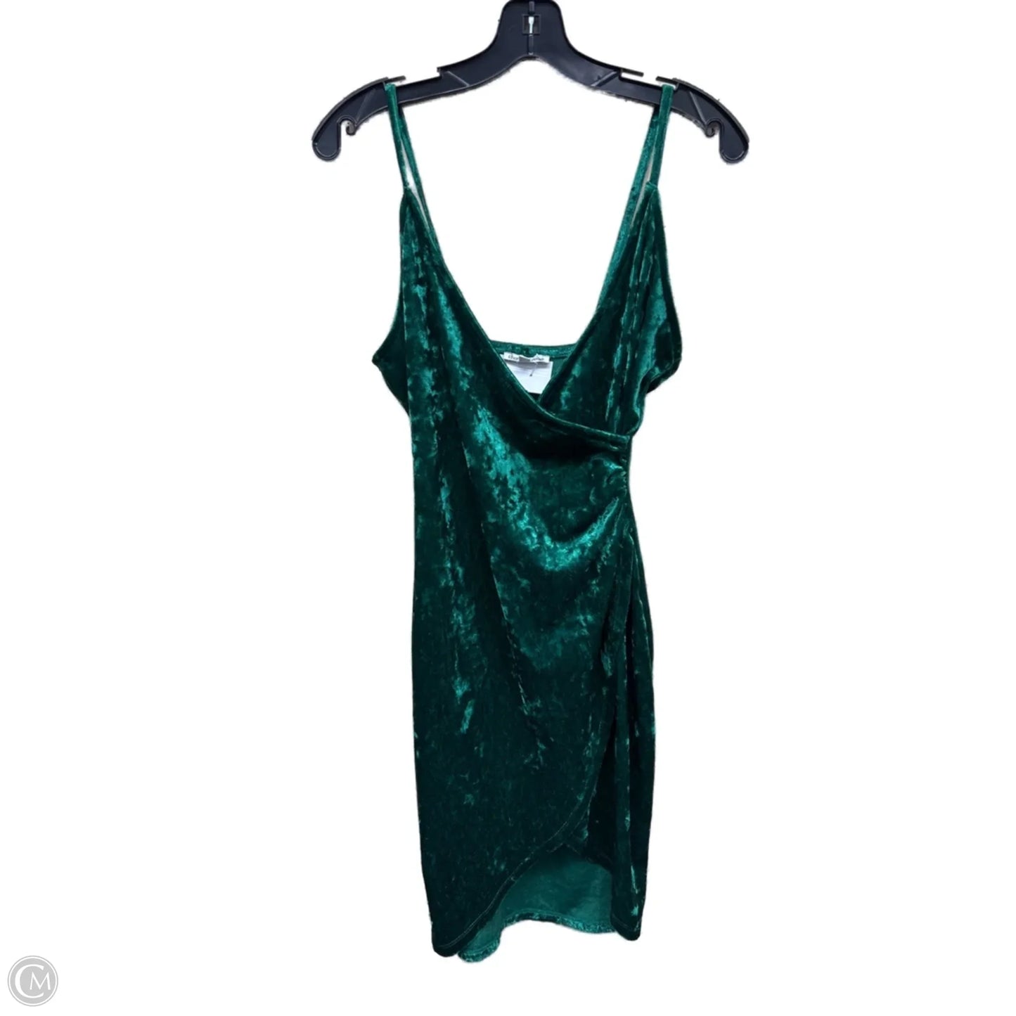 Dress Casual Midi By Charlotte Russe In Green, Size: S