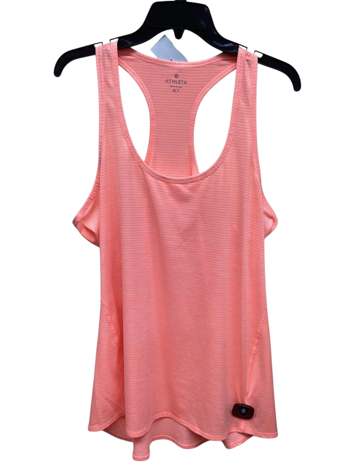 Athletic Tank Top By Athleta In Peach, Size: Xl