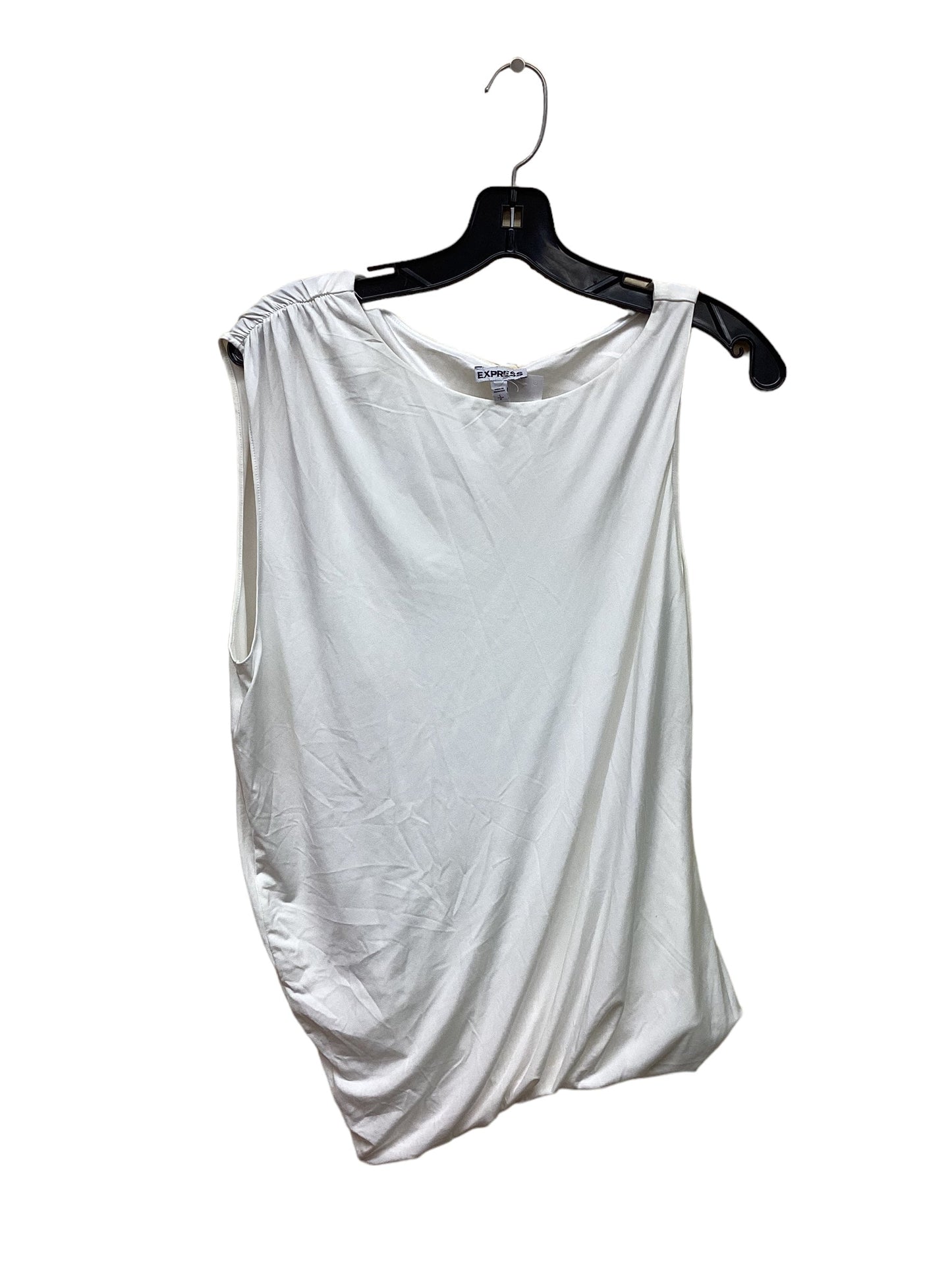 White Top Sleeveless Express, Size S