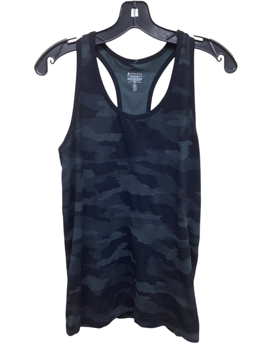 Athletic Tank Top By Athleta In Camouflage Print, Size: M