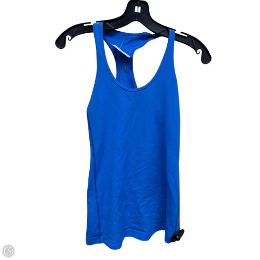 Athletic Tank Top By Lululemon In Blue