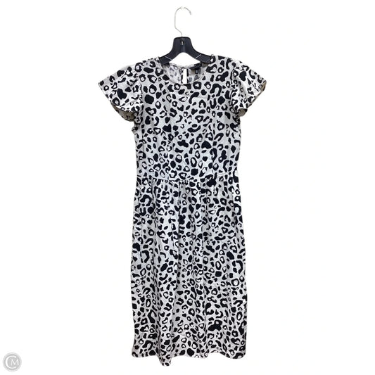 Dress Casual Short By Who What Wear In Animal Print, Size: Xs
