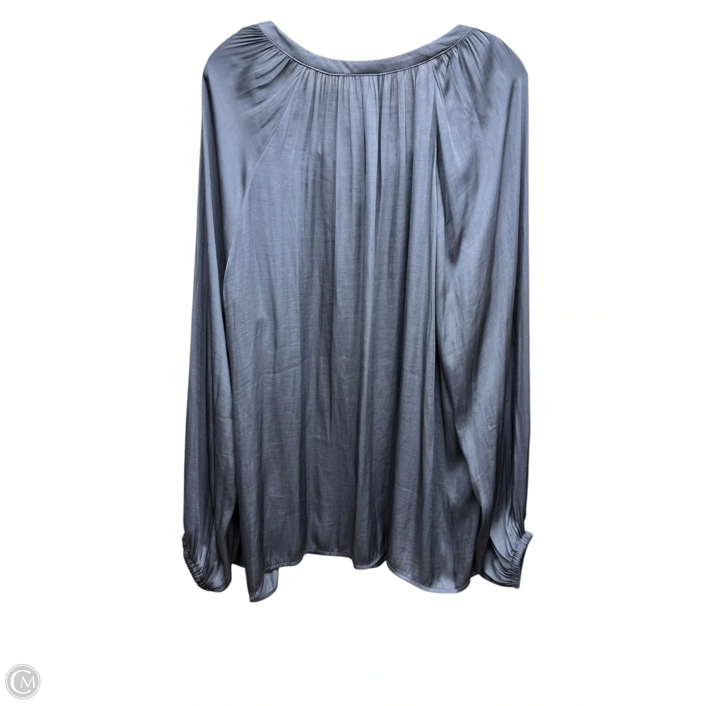 Top Long Sleeve By Torrid In Grey, Size: 3x