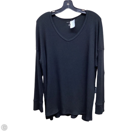 Top Long Sleeve By American Eagle In Black, Size: Xl