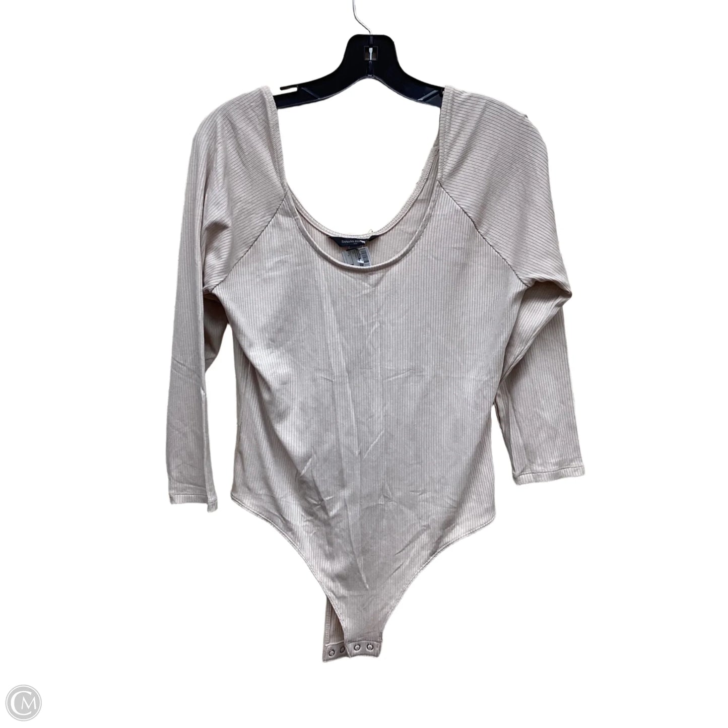 Bodysuit By Banana Republic In Tan, Size: L