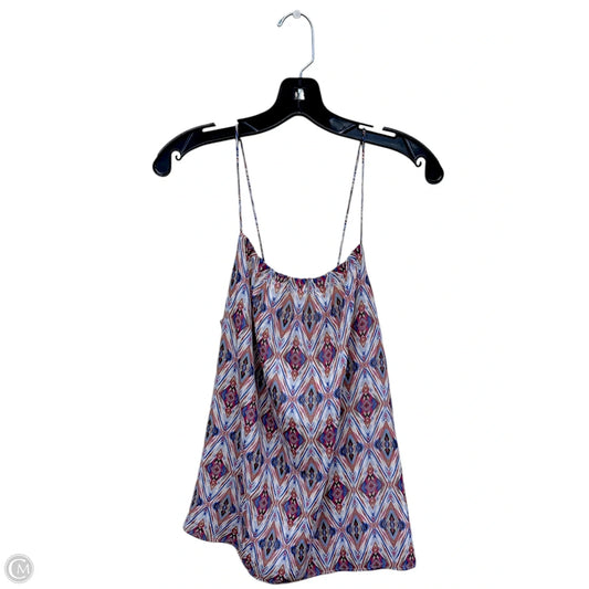 Top Sleeveless By Banana Republic In Multi-colored, Size: L