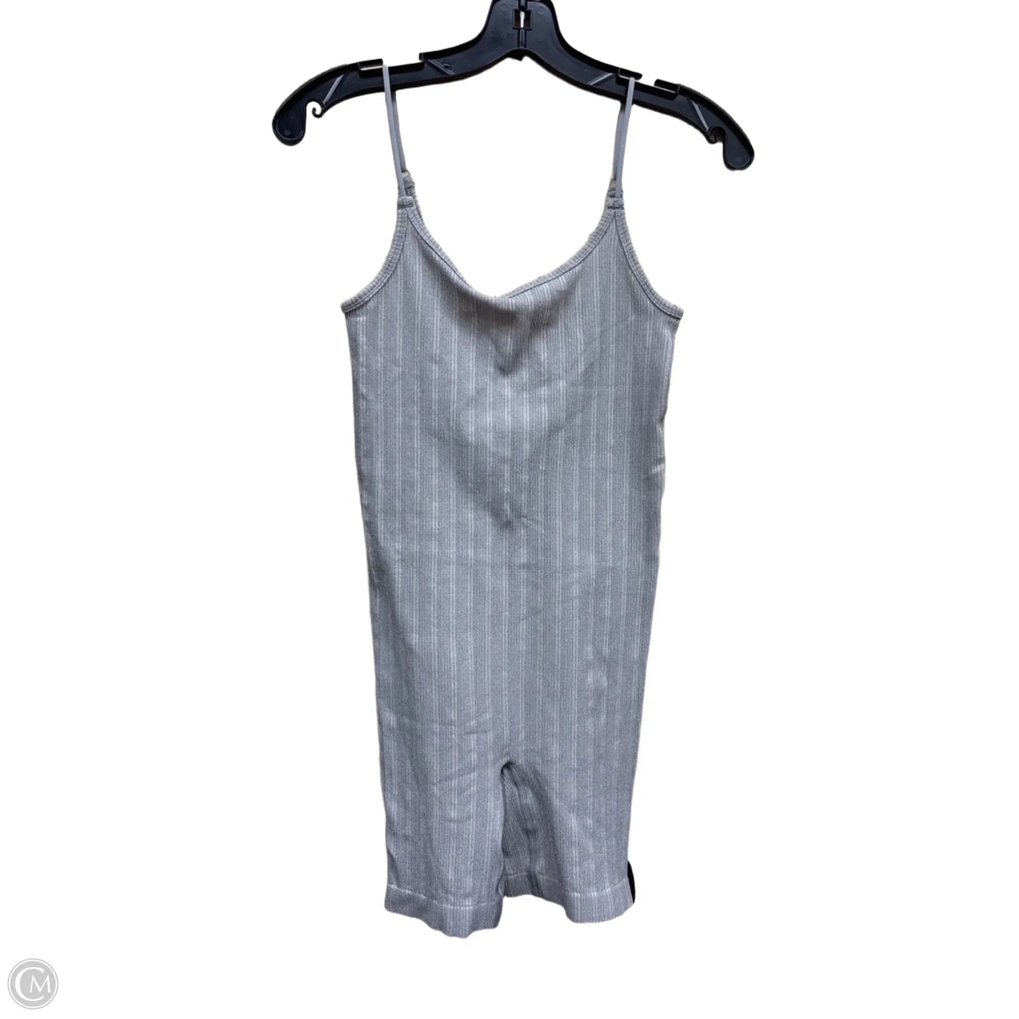 Romper By Clothes Mentor In Silver, Size: S