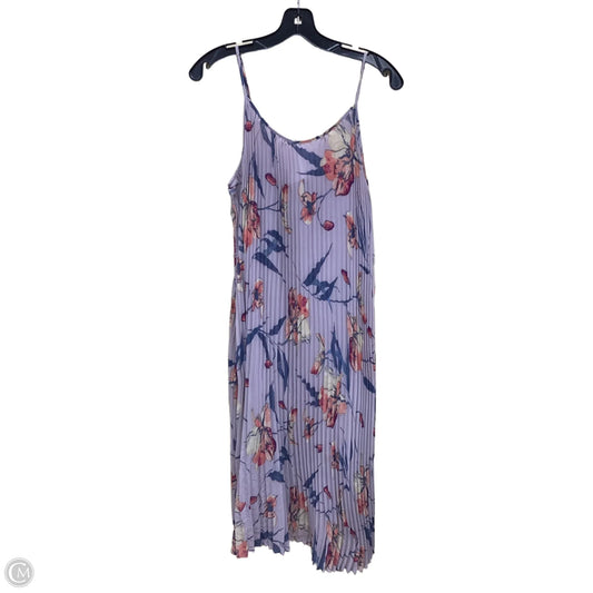 Dress Casual Midi By A New Day In Floral Print, Size: M