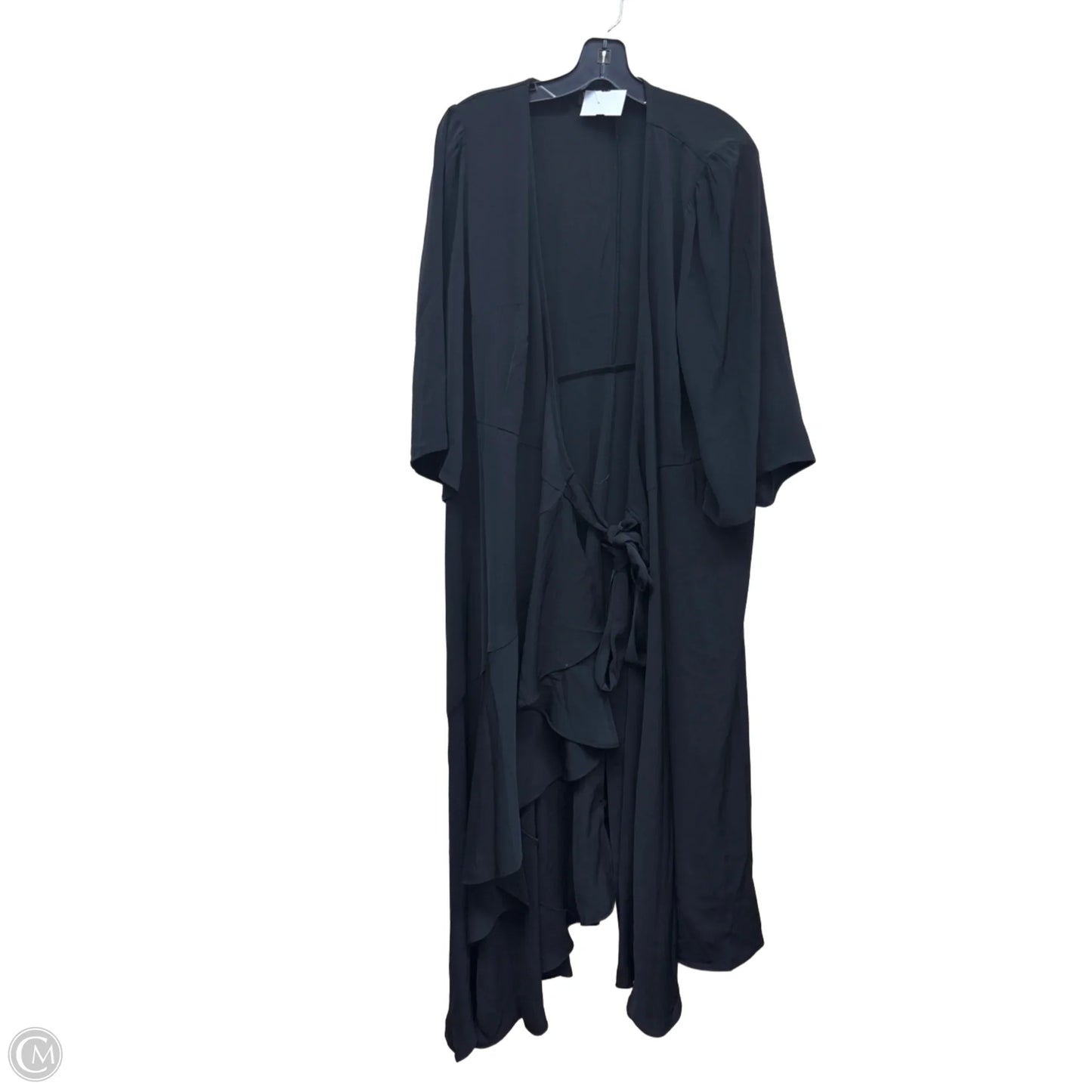 Dress Casual Midi By Eloquii In Black, Size: Xl