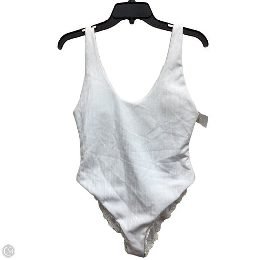 Swimsuit By Clothes Mentor In White, Size: 0