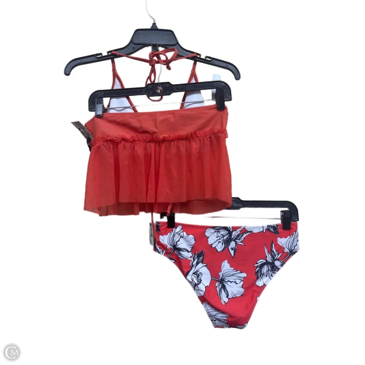 Swimsuit 2pc By Clothes Mentor In Orange, Size: M