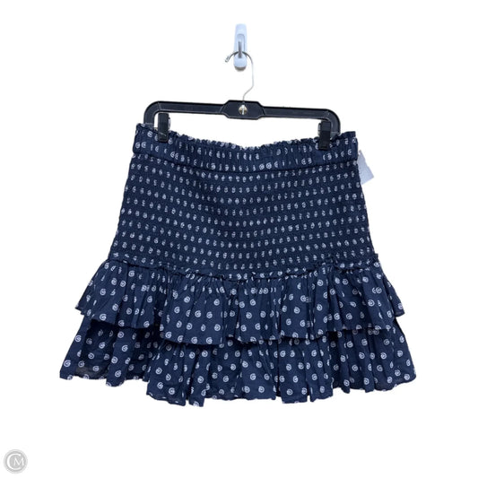 Skirt Mini & Short By Loft In Blue, Size: L