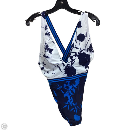 Swimsuit By Ted Baker In Blue & White, Size: S