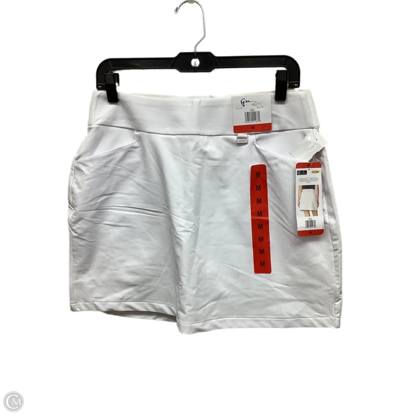 Skort By Clothes Mentor In White, Size: M