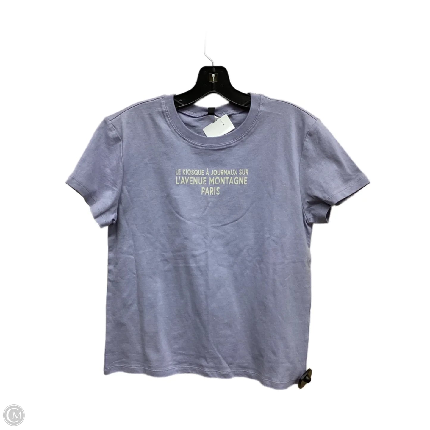 Top Short Sleeve By Divided In Blue, Size: S