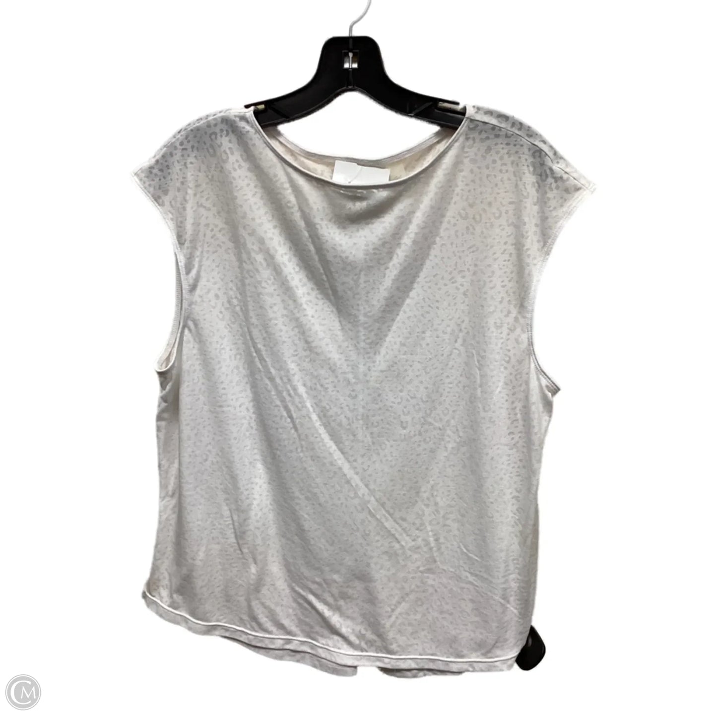 Athletic Top Short Sleeve By Zella In White, Size: S