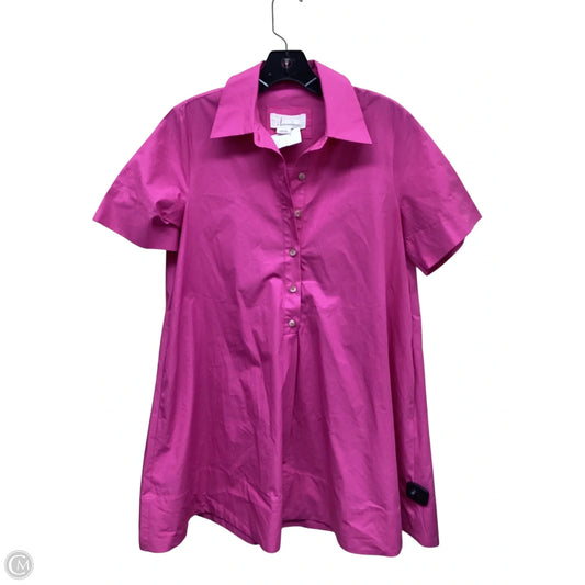 Dress Casual Short By Anthropologie In Pink, Size: Xs