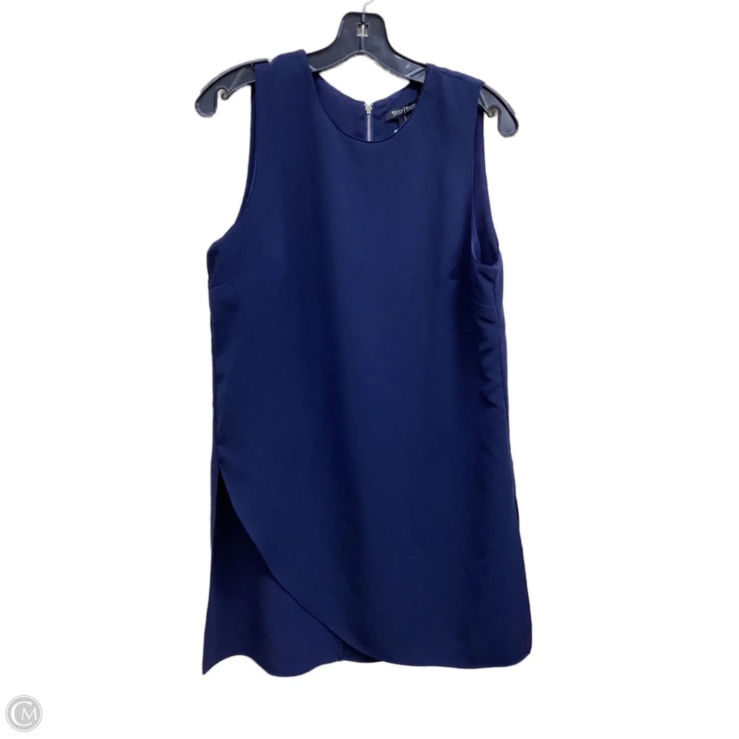 Dress Casual Short By White House Black Market In Navy, Size: L