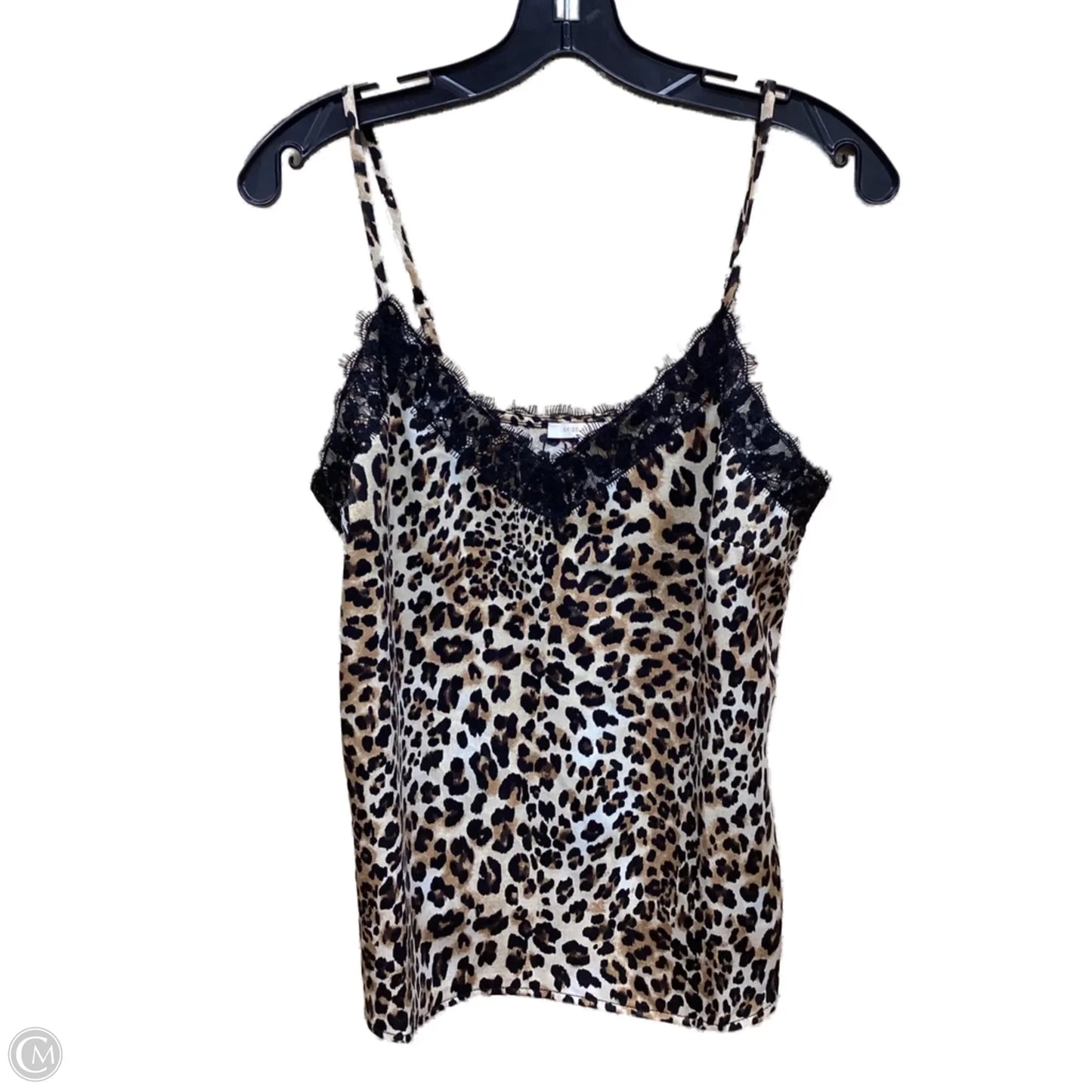 Top Sleeveless By Skies Are Blue In Animal Print, Size: S