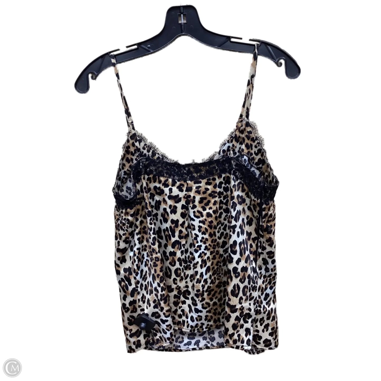 Top Sleeveless By Skies Are Blue In Animal Print, Size: S