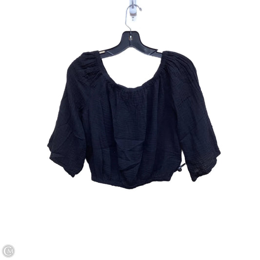 Top Long Sleeve By Michael Stars In Black, Size: S
