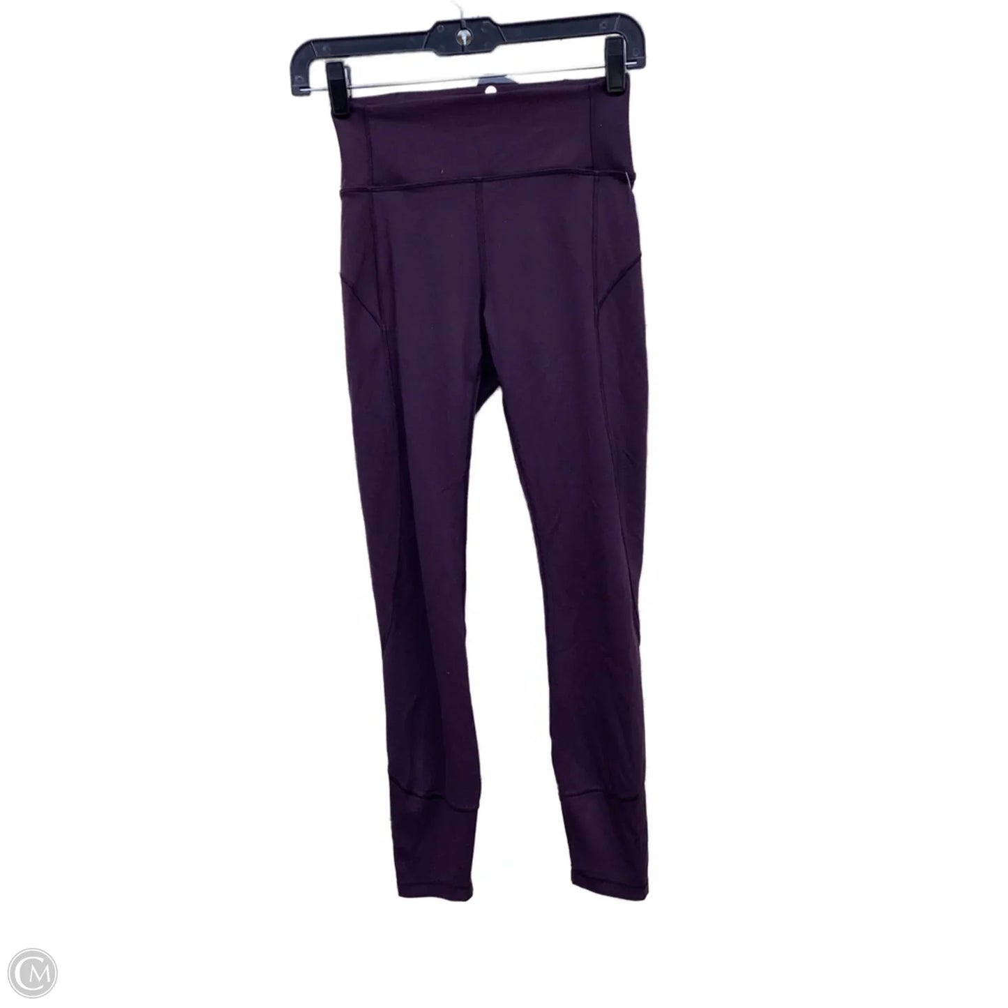 Athletic Pants By Lululemon In Purple, Size: 4