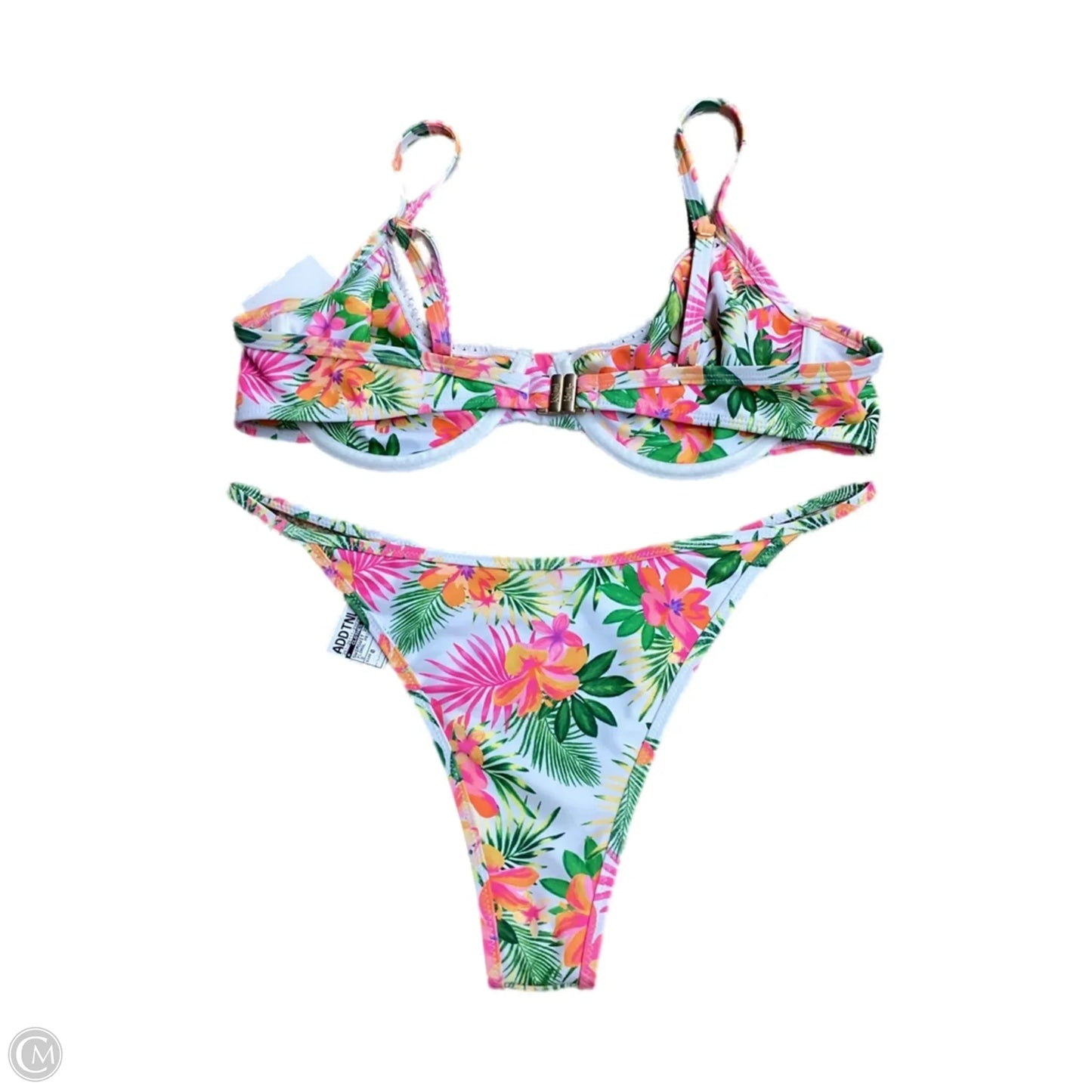 Swimsuit 2pc By Clothes Mentor In Floral Print, Size: 0