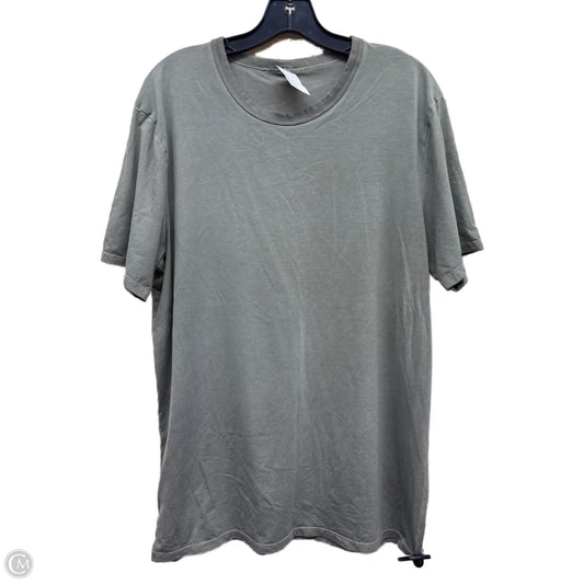 Athletic Top Short Sleeve By Lululemon In Tan