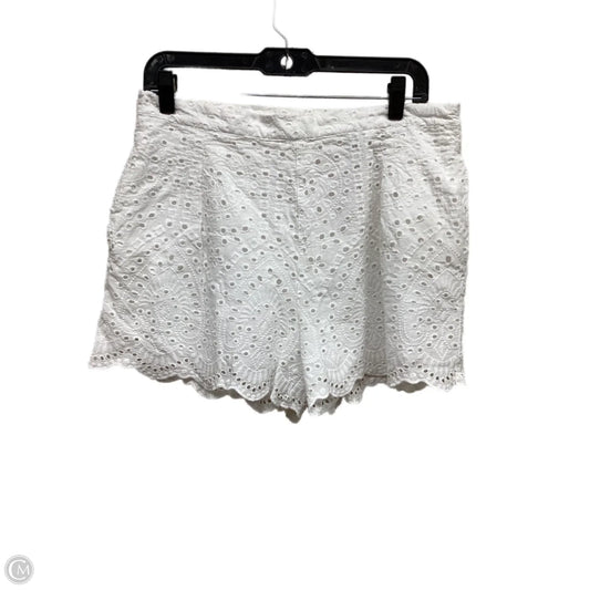 Shorts By H&m In White, Size: L