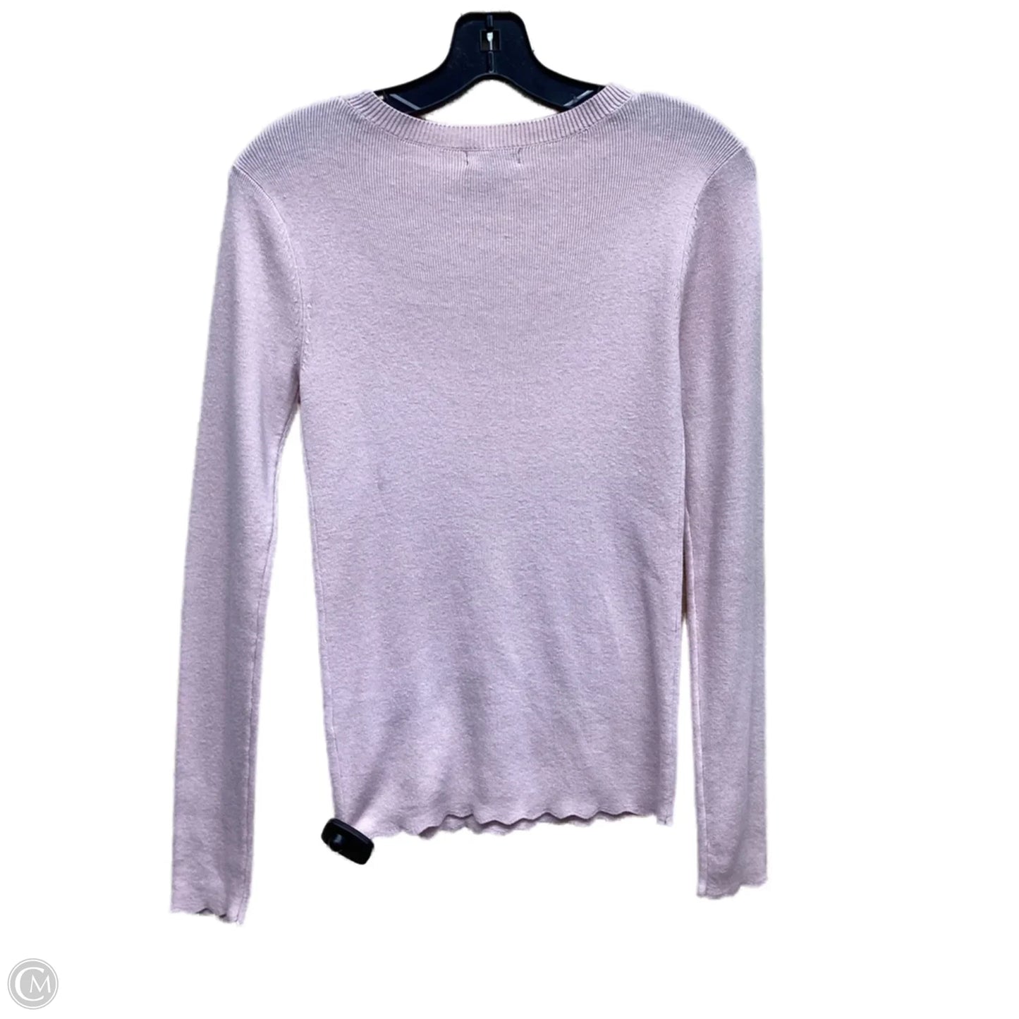 Top Long Sleeve By Halogen In Pink, Size: Xs