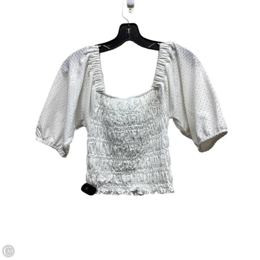 Top Short Sleeve By Bb Dakota In White, Size: Xs