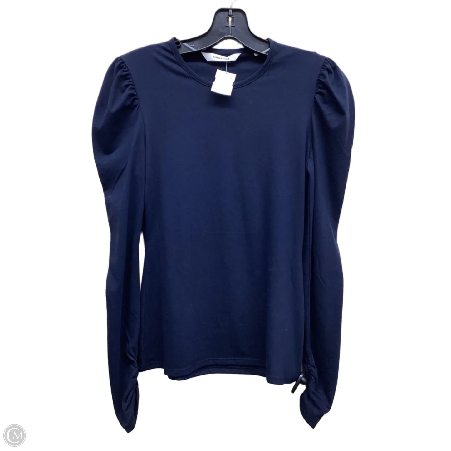 Top Long Sleeve By Rebecca Taylor In Navy, Size: S