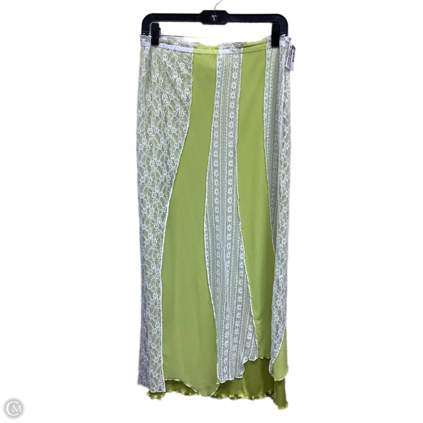 Skirt Maxi By Urban Outfitters In Yellow, Size: L