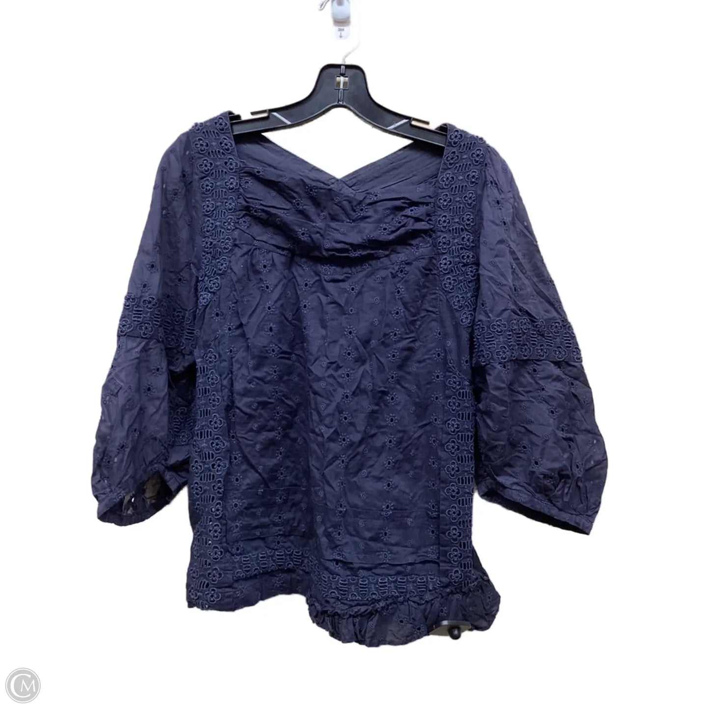 Top Long Sleeve Designer By Marc Jacobs In Grey, Size: S