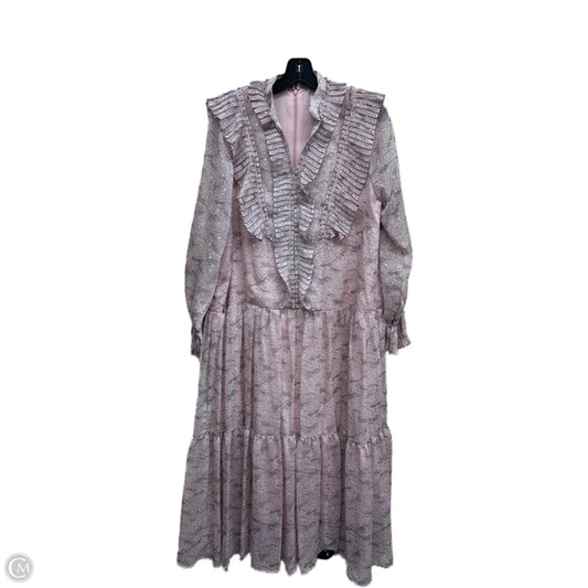 Dress Casual Maxi By Clothes Mentor In Pink, Size: M