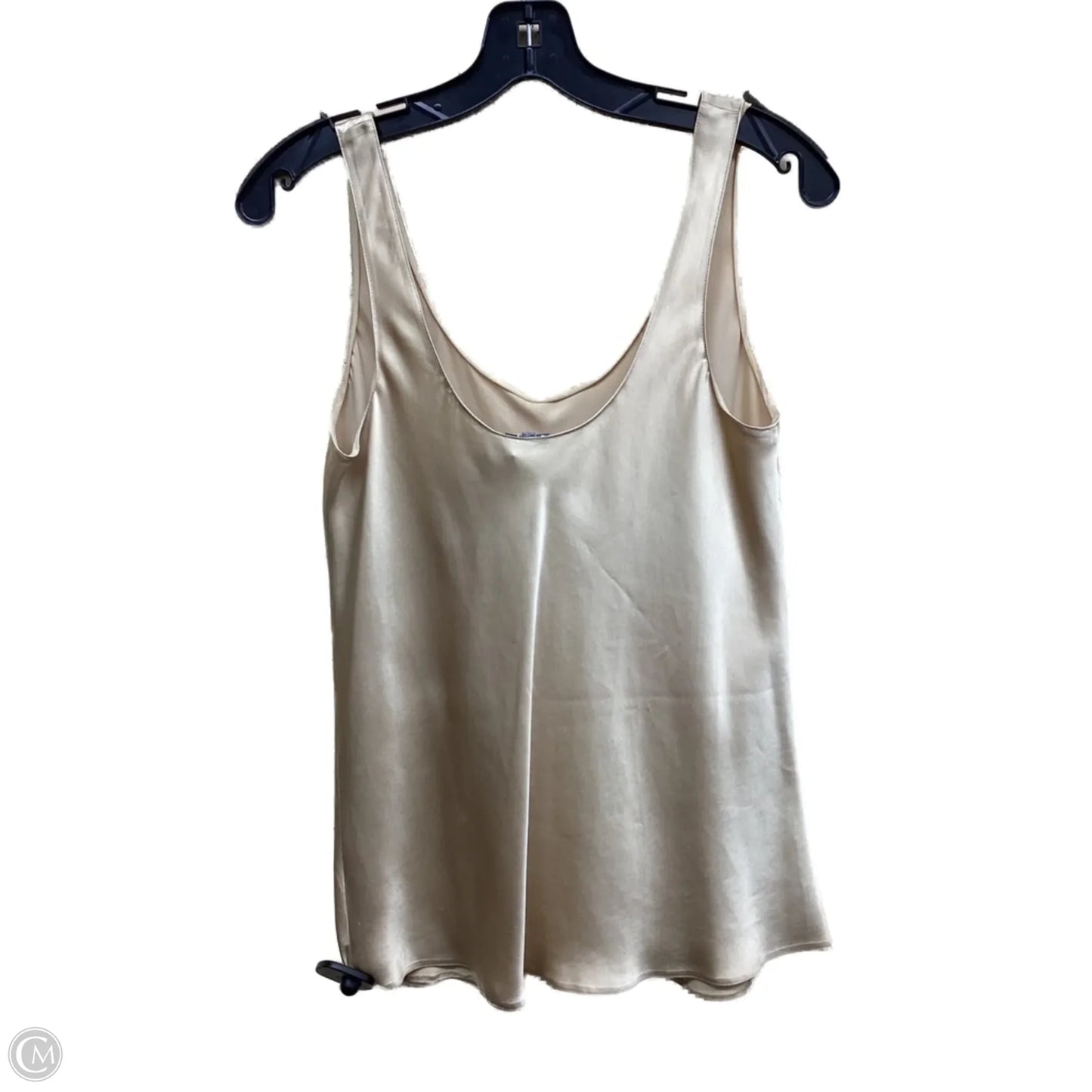 Top Sleeveless By Vince In Gold, Size: S