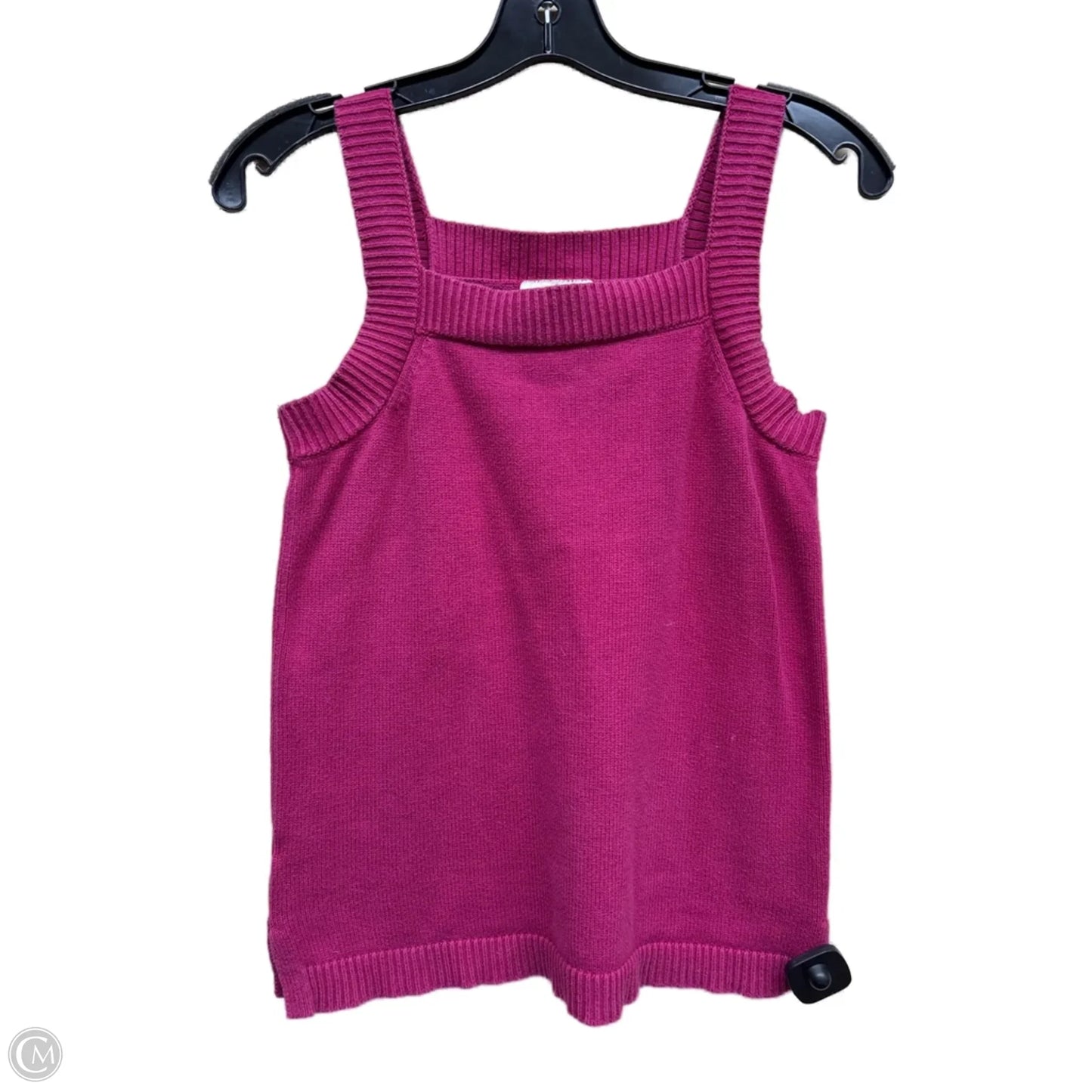Top Sleeveless By Loft In Pink, Size: S