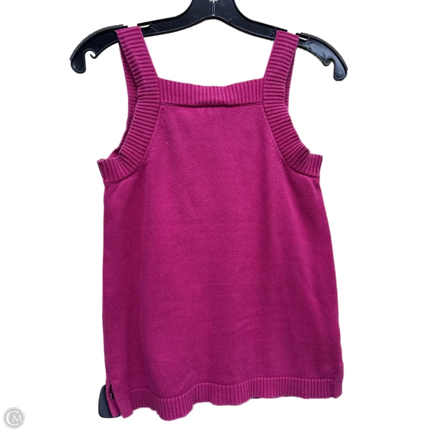 Top Sleeveless By Loft In Pink, Size: S