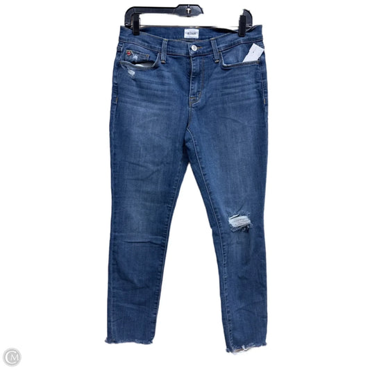 Jeans Straight By Hudson In Blue Denim, Size: 8