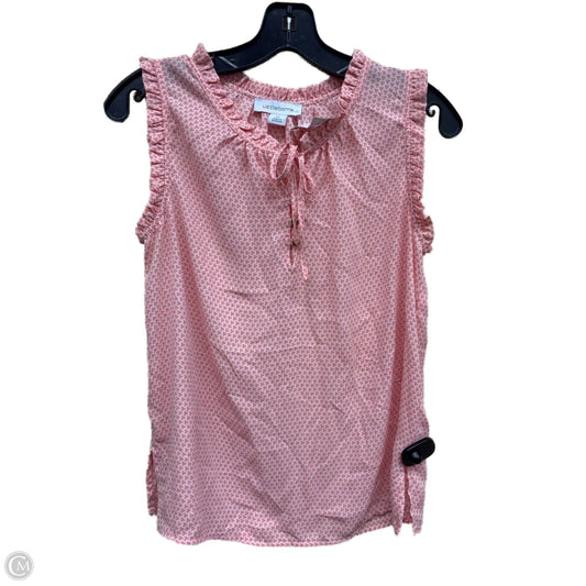 Top Sleeveless By Liz Claiborne In Pink, Size: Xs