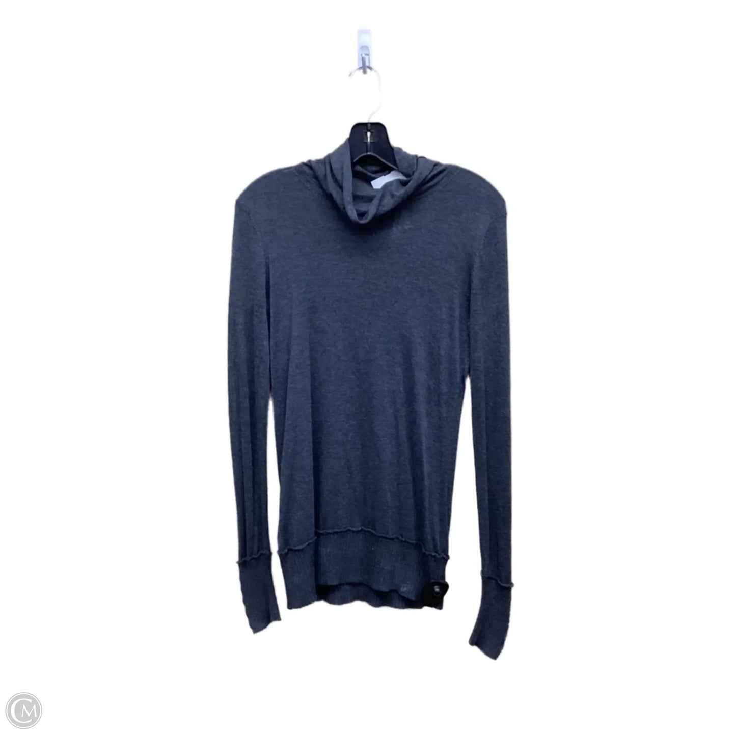 Top Long Sleeve By Bcbgeneration In Grey, Size: M