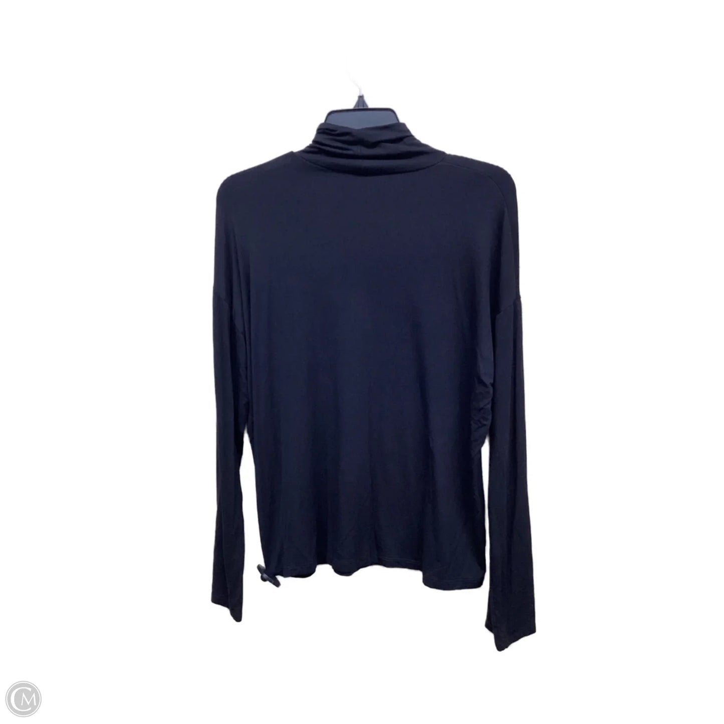 Top Long Sleeve By Vince In Black, Size: M