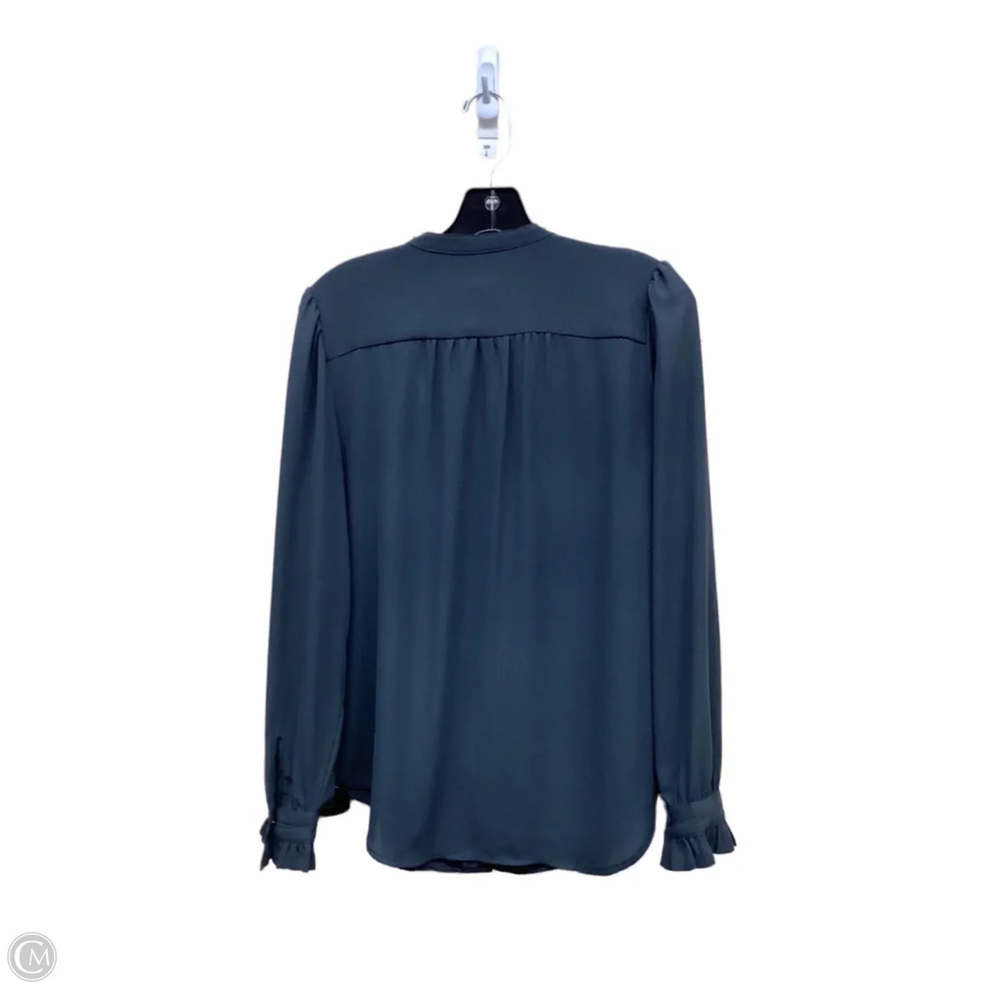 Top Long Sleeve By Ann Taylor In Grey, Size: S