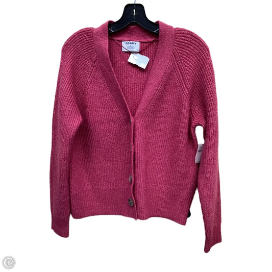 Sweater Cardigan By Old Navy In Pink, Size: Xs