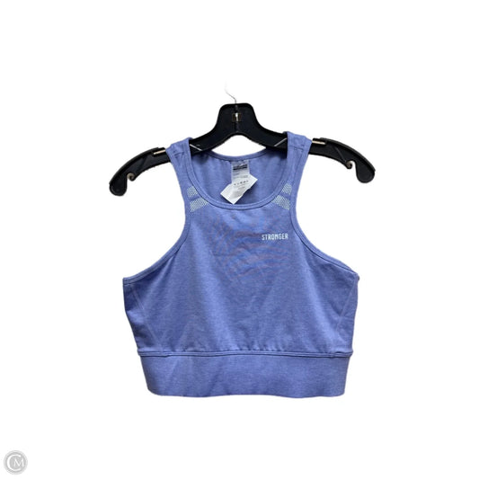 Athletic Bra By Gym Shark In Purple, Size: L