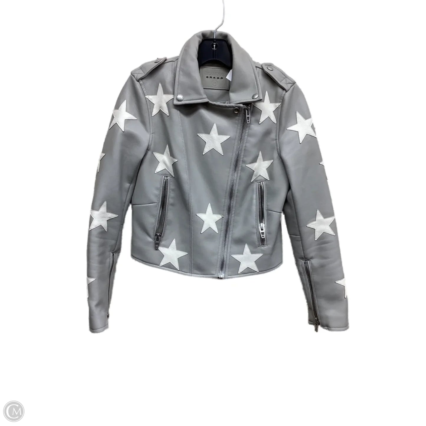 Jacket Moto By Blanknyc In Grey, Size: Xs