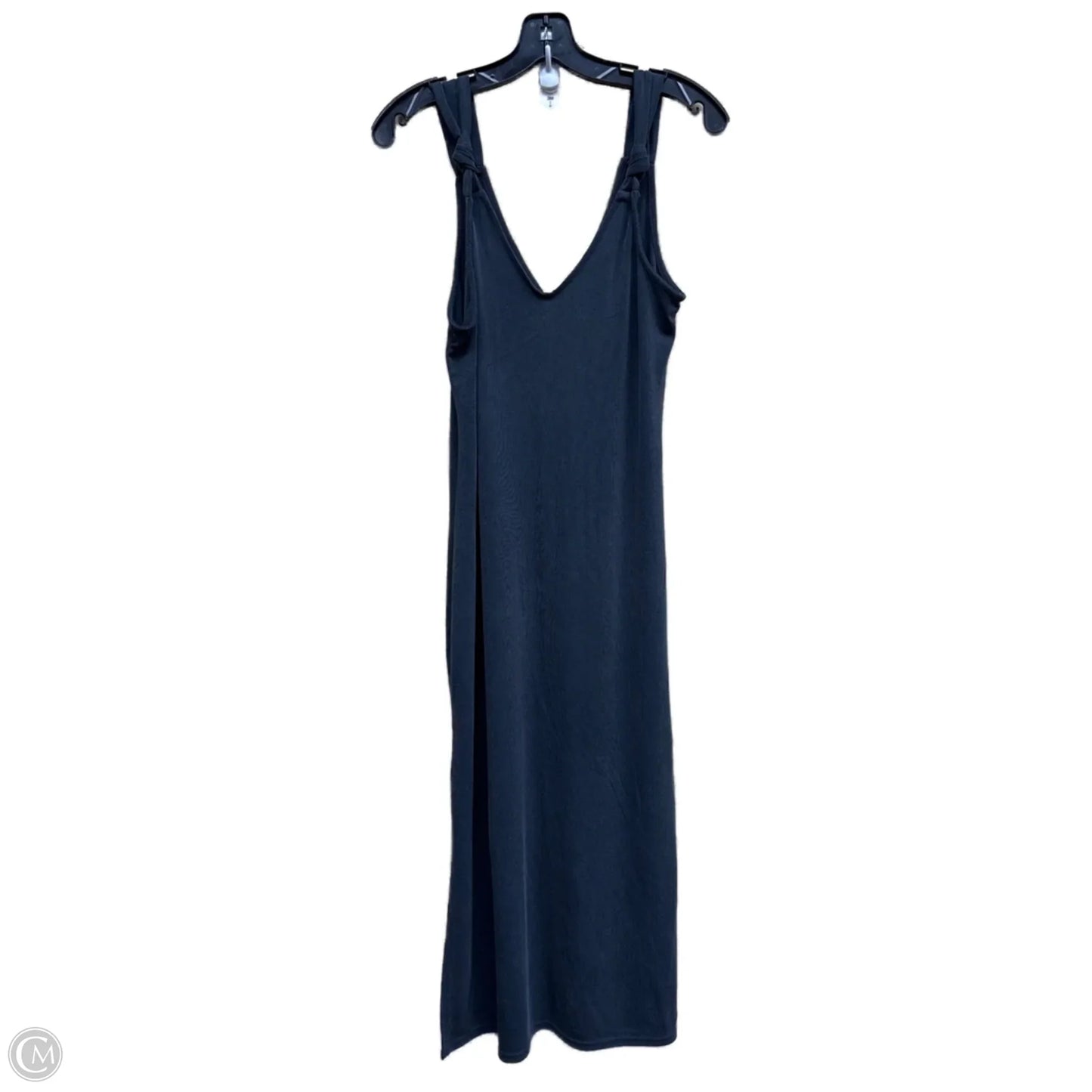 Dress Casual Maxi By Topshop In Grey, Size: L