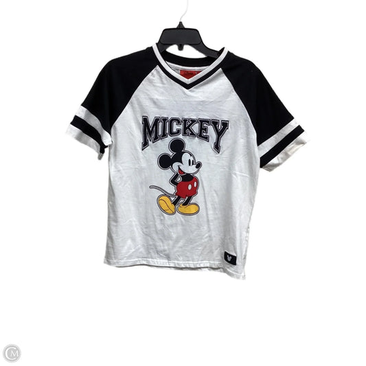 Top Short Sleeve By Forever 21 In White