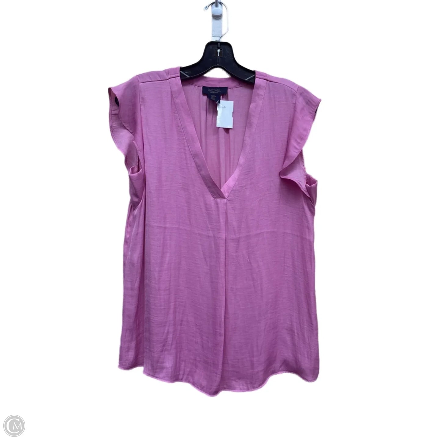 Top Sleeveless By Rachel Roy In Pink, Size: M